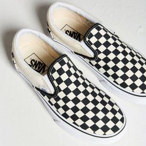 Vans Checkerboard slip on sneakers